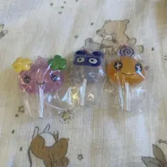 たまごっち　カラフルキャンディーチャーム　めめっち　ますくっち　ふらわっち