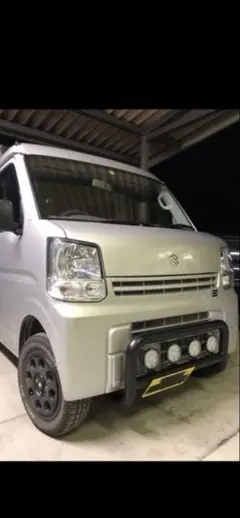 17v.17w.64v.64wエブリィフロントパイプバンパー、フォグランプ付