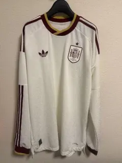 adidas スペイン代表 アウェイ長袖シャツ 2XL オーセンティック - メルカリ
