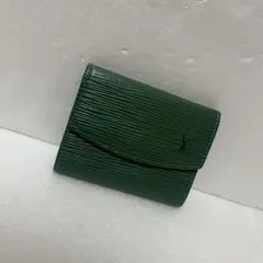 ルイヴィトン エピ 財布 グリーン 緑 マルコ カルトクレディモネ