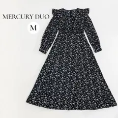 【MERCURYDUO】マーキュリーデュオ パイピングデザインラッフルワンピース