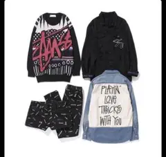 SLY Stussy Women SLYのコラボpants