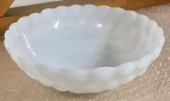 ○ファイヤーキング バブルボウル ミルクガラス ヴィンテージのサムネイル