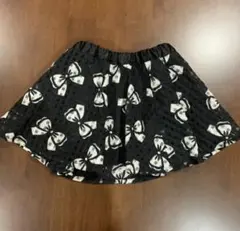 SALE！★Pupil House★リボン柄スカート★80★