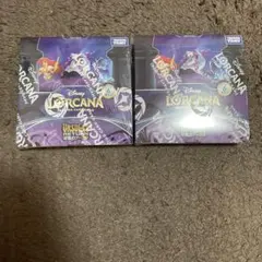新品未開封】ディズニー ロルカナ 逆襲のアースラ シュリンク付 2BOX