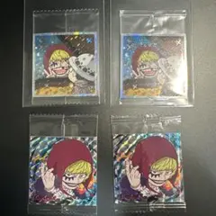 ワンピース　ウエハース　ロー&コラソン　4枚セット