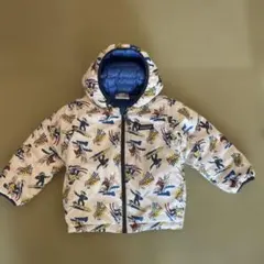 パタゴニア　キッズ　リバーシブルダウン