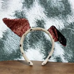 Disney ディズニーリゾート　カチューシャ　スパンコール　101匹わんちゃん