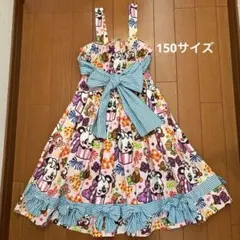 グラグラ　カラフルパンダ柄ノースリーブワンピースのサムネイル