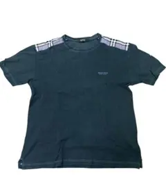 Burberry Black Label チェック肩 Tシャツ サイズ3