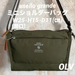 anello grande ミニショルダーバッグ（オリーブ）