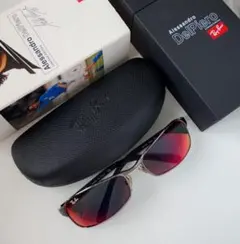 ユ*ス様 Ray-Ban レイバン RB-3149 限定モデル サングラス レッ 2026年最新】#rb3149の人気アイテム - メルカリ