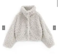 2Way襟プードルファーコート