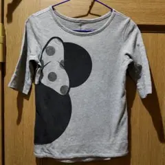 ディズニー　ミニーちゃんのＴシャツ　サイズ２Ｔ　(t258)　同梱無料