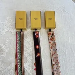 FENDI⭐︎ラッピー　3本セット（バラ売り相談可）フェンディ　スカーフ