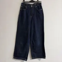 SONNY LABEL 濃紺 ワイドデニムパンツ