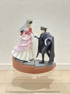 【開封品】名探偵コナン　XrossLink 工藤新一　毛利蘭　フィギュア