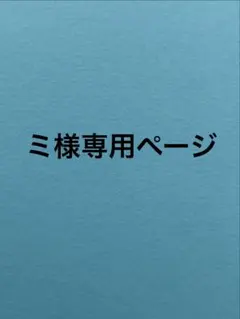 ミ様専用ページ