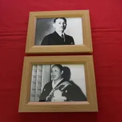 池田大作 牧口常三郎 戸田城聖 写真 額縁 創価学会 フォト ポスター