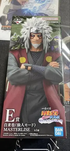 一番くじナルト　E賞 自来也　仙人モード　MASTERLISEフィギュア