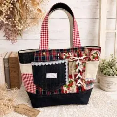 スウィーティーギンガムボーダーボストンBag 黒 BABY,THE STARS - メルカリ