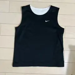 Nike DRI-FIT タンクトップ S 黒・白　ビブス