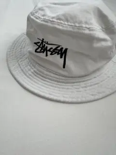【美品】ステューシー バケットハット ホワイト