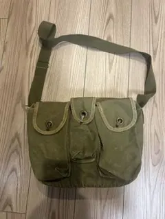 1940s OD Duck Fishing Bag ミリタリー大戦ヴィンテージのサムネイル