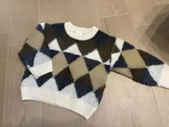 100サイズ　ニット　バースデイ　毛玉あり