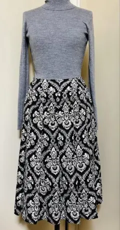 y2k/ペイズリー柄スカート/平成レトロ/古着/ヴィンテージ