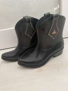 Vivienne Westwood レインブーツ ブラックのサムネイル