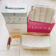 CLINIQUE クリニーク ポーチ 缶ケース 小物入れ リップ