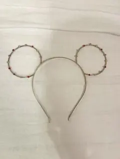 ディズニー ラインストーン付きワイヤーカチューシャ