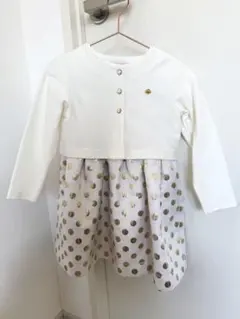René ♡ 美品ドット柄 半袖カーディガン - メルカリ