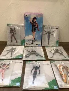 最新のエヴァンゲリオン一番くじ　葛城ミサト、アクリルスタンドフルコンプSET