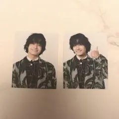 Aぇ! group Runway 通常特典 証明写真風フォトカード　佐野晶哉