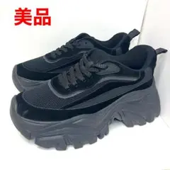 美品　SLY スライ　スニーカー　厚底　CHUNKY SOLE チャンキーソール
