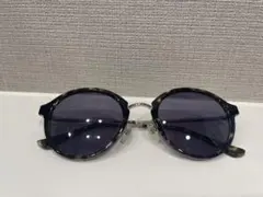 Jins ラウンドフレーム サングラス ブラウンのサムネイル