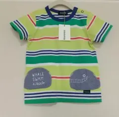 (タグ付き新品)klädkäp クジラポケット カットソー 90cm