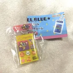 エンジェルブルー　タイルシール　ミニチュアチャーム