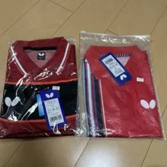 卓球 ユニフォーム バタフライ 2着セット 値下げ可