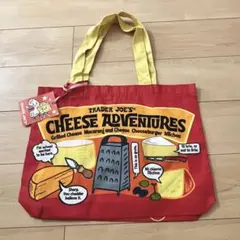 新品未使用タグ付き トレーダージョーズ エコバッグ チーズ柄