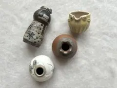 笠間陶炎祭 花器4点セット