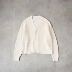 GALERIE VIE コットンシルク Vネックカーディガン