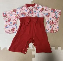 袴ロンパース 女の子 70