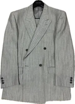 MEN'S TENORAS ストライプ ダブルブレストスーツ XL