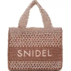 SNIDEL かごバッグ レディース トートバッグ ピンクのサムネイル
