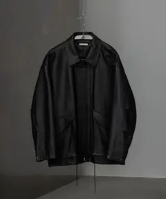 【半額】 ARTIFICIAL GRAIN MILITARY BLOUSON M