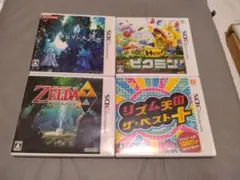ニンテンドー3DS ソフト 4本セット