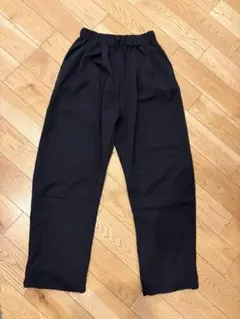 adidas カジュアルパンツ ブラックのサムネイル